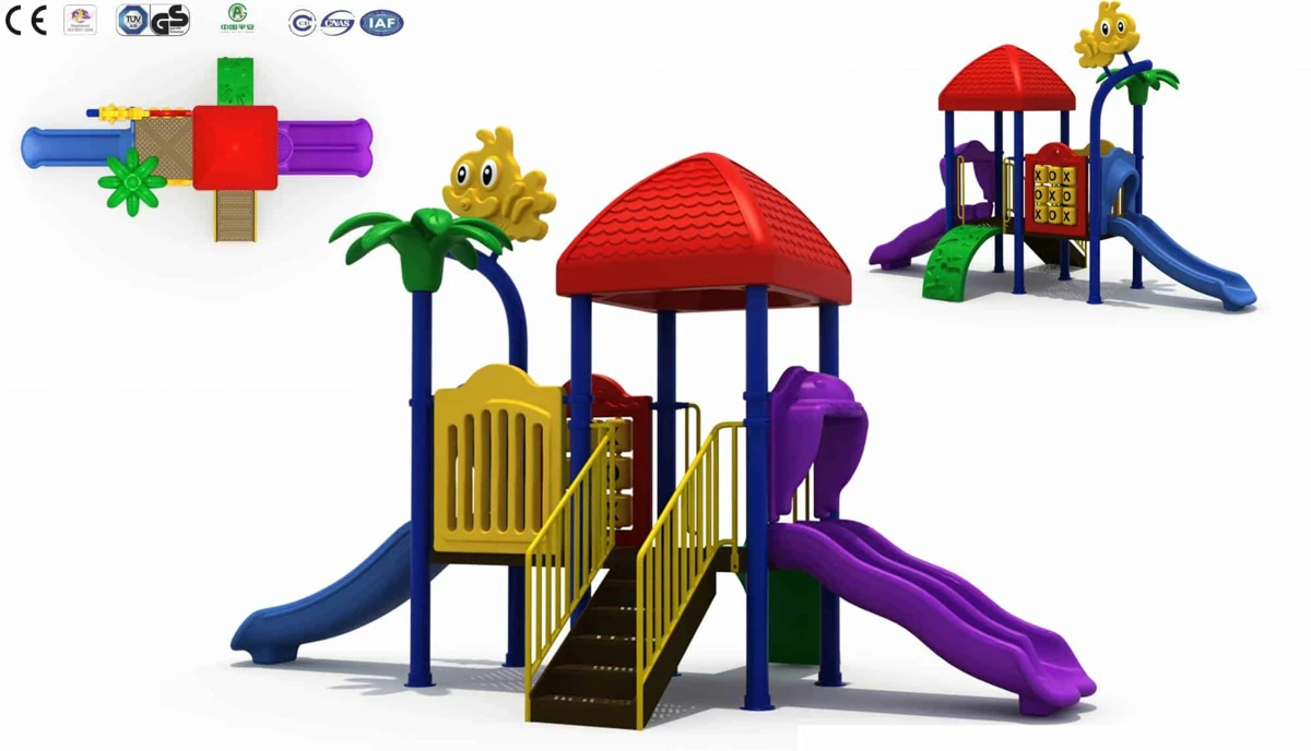 Palm Adventure Plastic Jungle Gym - GAI-015