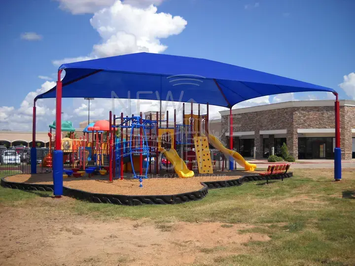 Shade for Covering Jungle Gym Playground