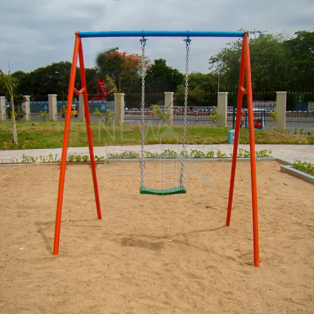 Single-Seat Playground Swing installed in Botswana