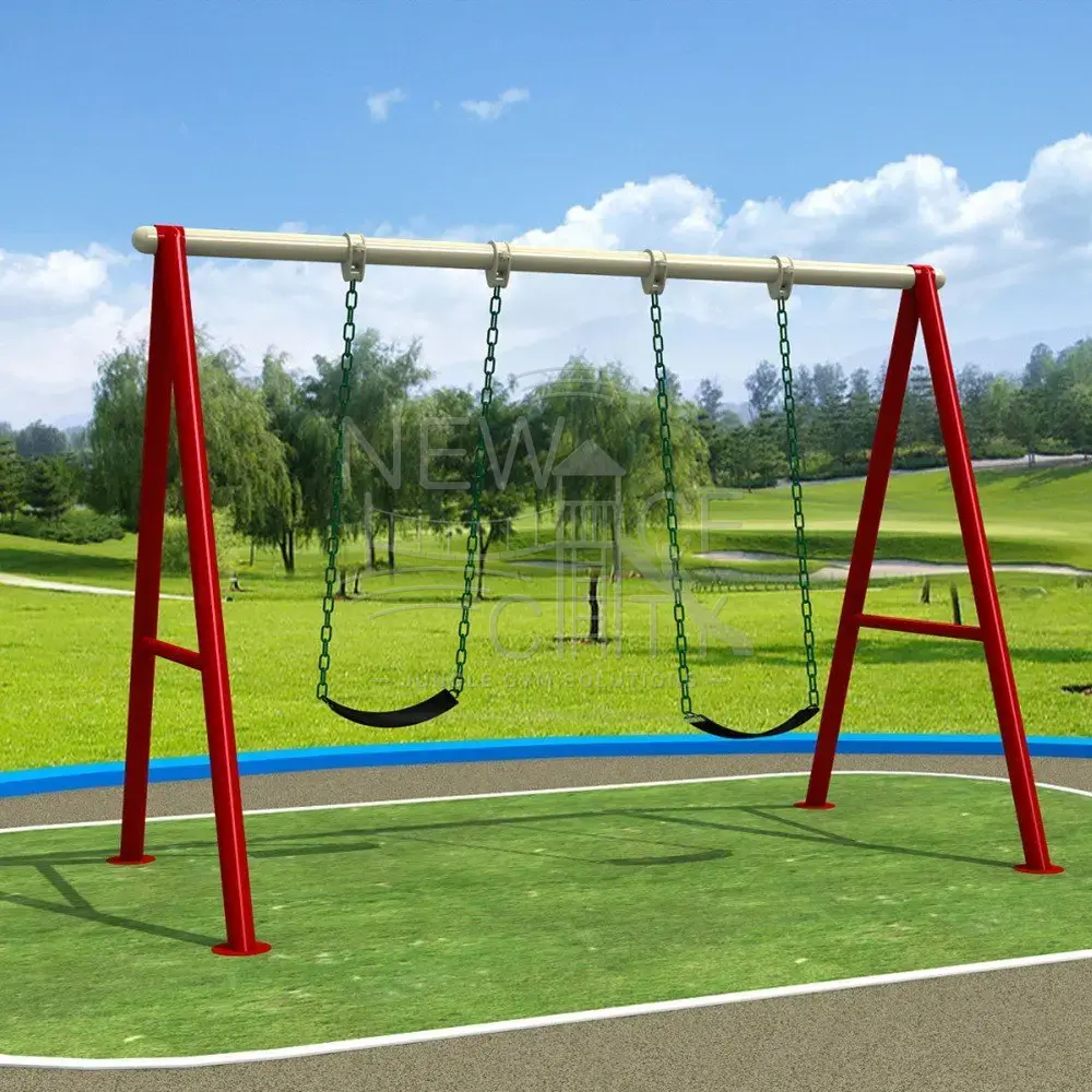 Double-Seat Playground Swing installed in Botswana