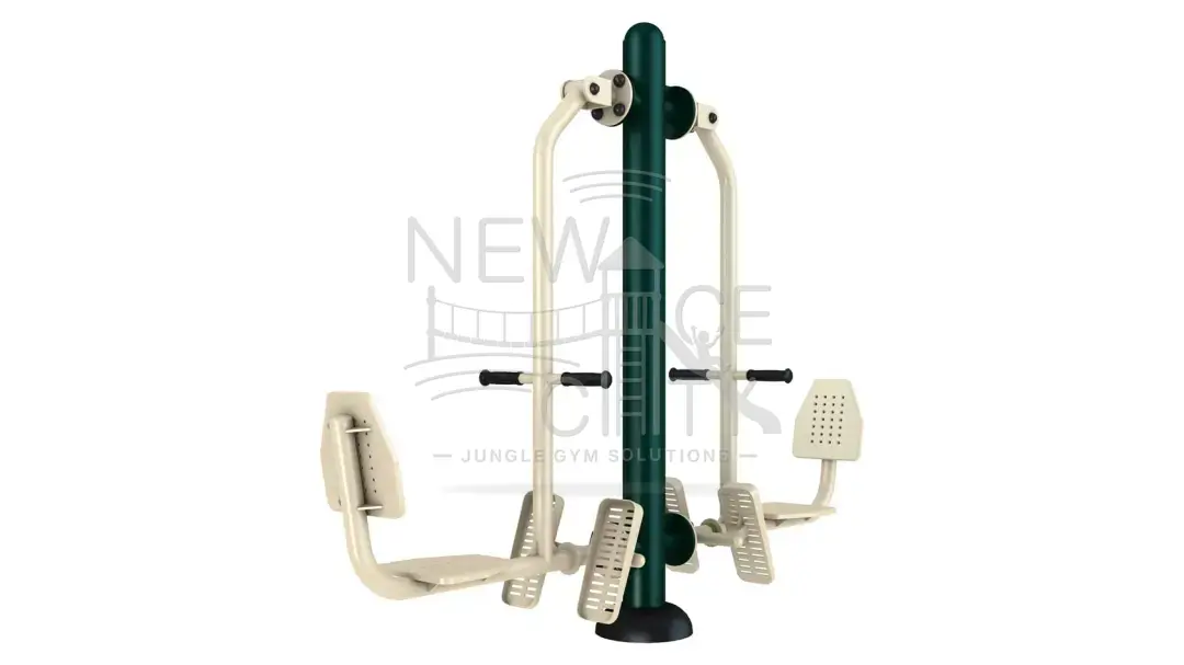 Outdoor Seated Pedal Trainer - Dual Station installed in Botswana