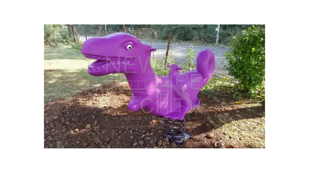 Dinosaur Spring Rider installed in Botswana