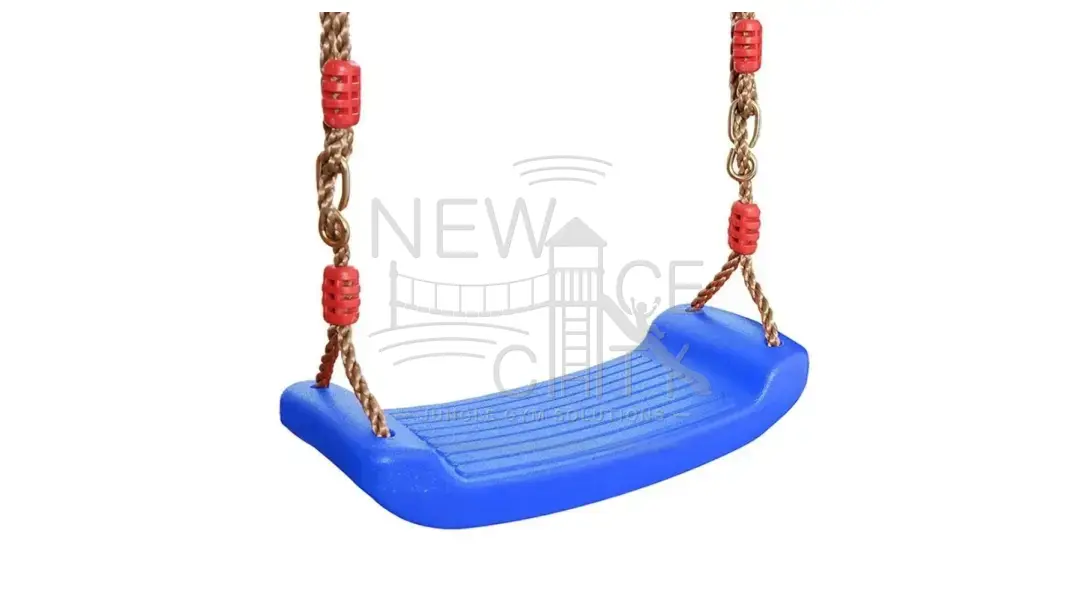 Kids Outdoor Swing Seat - Blue installed in Botswana